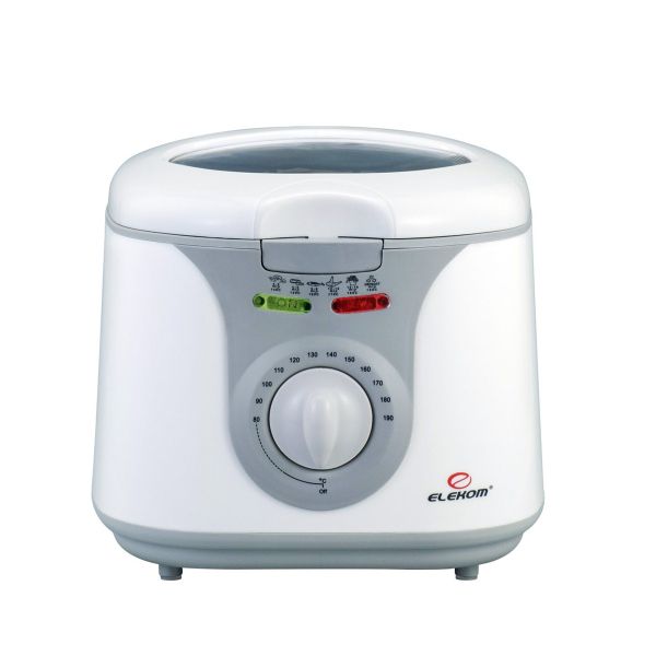 Фритюрник ЕК-408, 2 л., 1300W, Кошница с дръжка, Терморегулатор 80-190°С