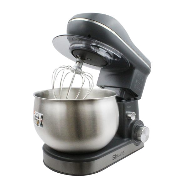 Планетарен Миксер SU-216S, 1000W, Купа-5 Литра, Месене на тесто, Разбиване на яйца, Размесване на крем и сметана