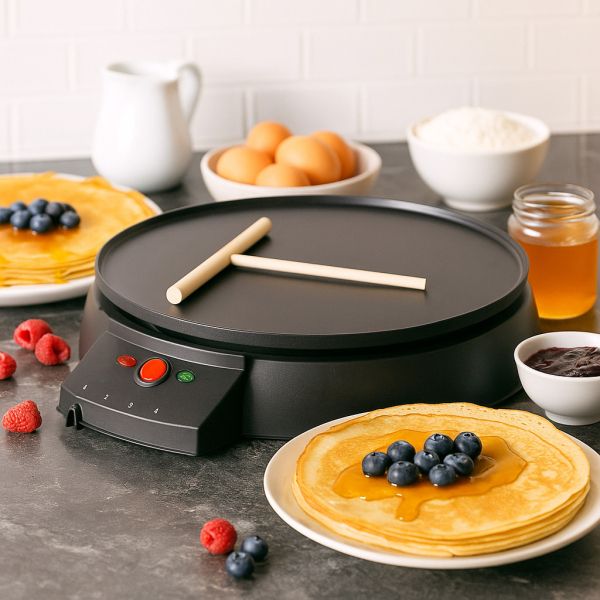 Уред за палачинки ЕК-006, 900W, 285 mm, 230°C