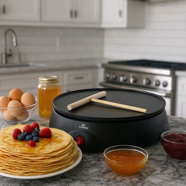 Уред за палачинки ЕК-616, 700W, 23 cm, 230°C