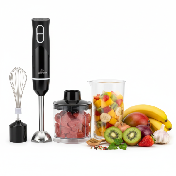 Пасатор С Чопър, Миксер, Купа EK-200 3 in 1, 600W, Турбо