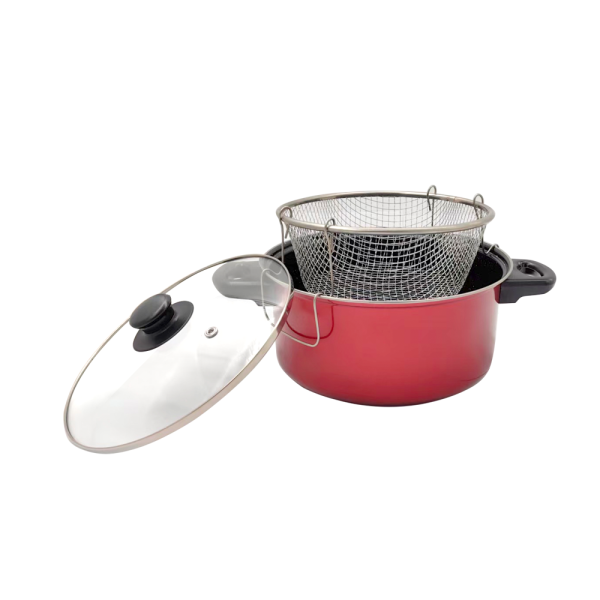 ТЕНДЖЕРА ЗА ПЪРЖЕНЕ И ГОТВЕНЕ С КОШНИЦА EK-P13  ИНДУКЦИОННА