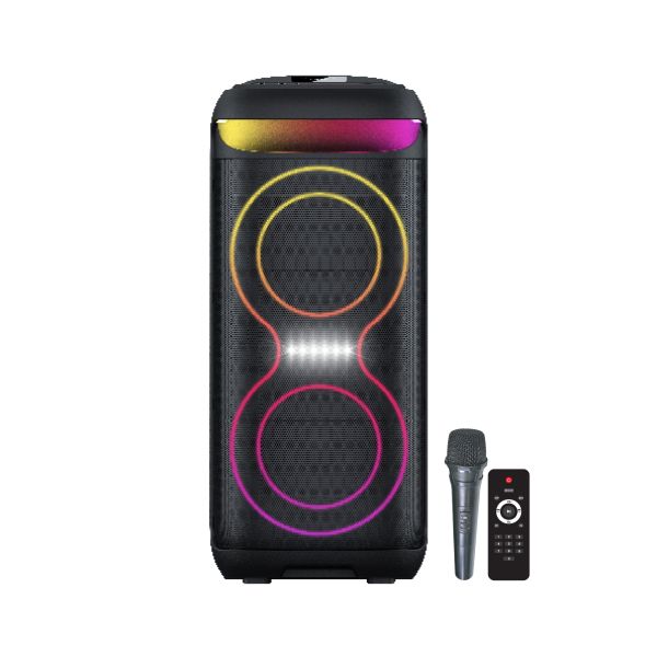 ПРЕНОСИМ ВИСОКОГОВОРИТЕЛ ЕК-622D, Двоен модул: 2x6.5“ Високоговорители + tweeter