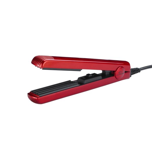 Комплект за Нея и  Него - Мини преса за коса EK-122B и Машинка за подстригване и Фейд прическа EK-720A