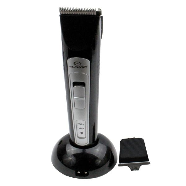 Комплект за Нея и Него - Преса за коса с Пара EK-1919 и Машинка за подстригване Ek-644
