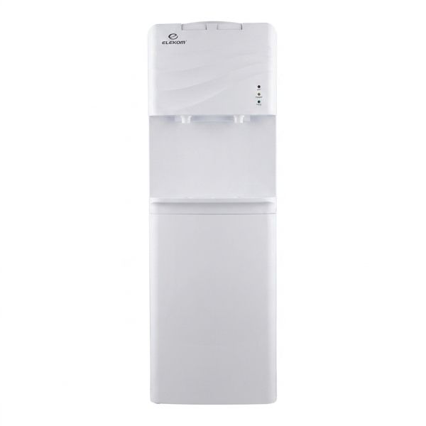 Диспенсър за топла и студена вода Elekom EK-5X86, с Шкаф за съхранение, Компресорен, 550W/80W, 10-90°C, за галони с размери на отвора  45мм/60мм 