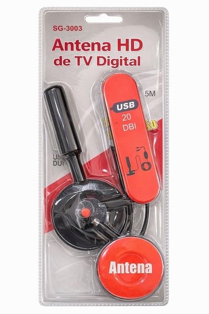 ТВ АНТЕНА SG-3003, гумирана, с медно покритие