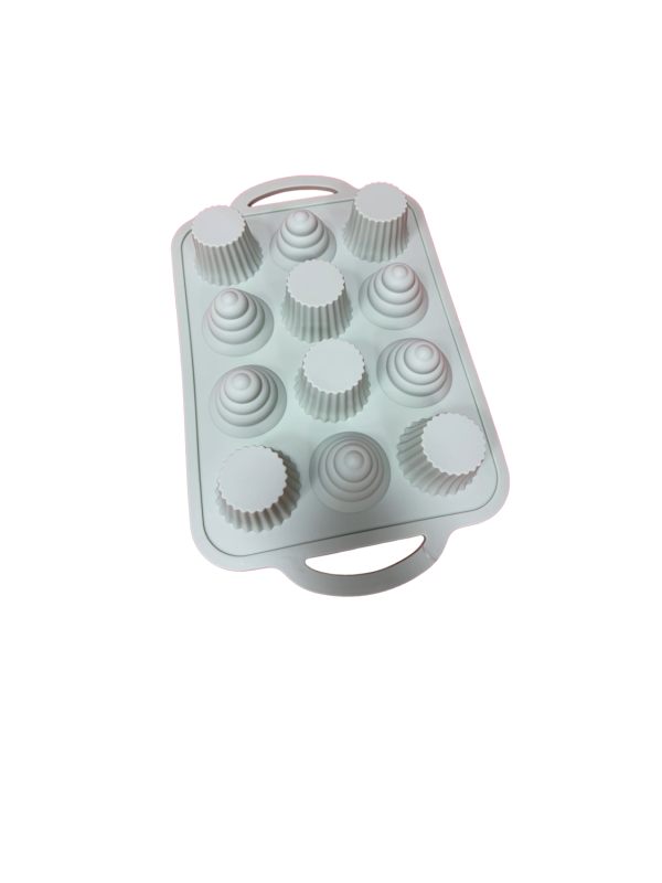 СИЛИКОНОВА ФОРМА ЗА МЪФИНИ EK-G186
