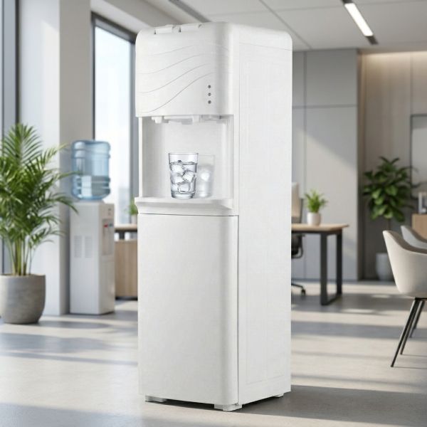 Диспенсър за топла и студена вода Elekom EK-5X14, Компресорен, 550W/80W, 10-90°C, за галони с размери на отвора  45мм/60мм
