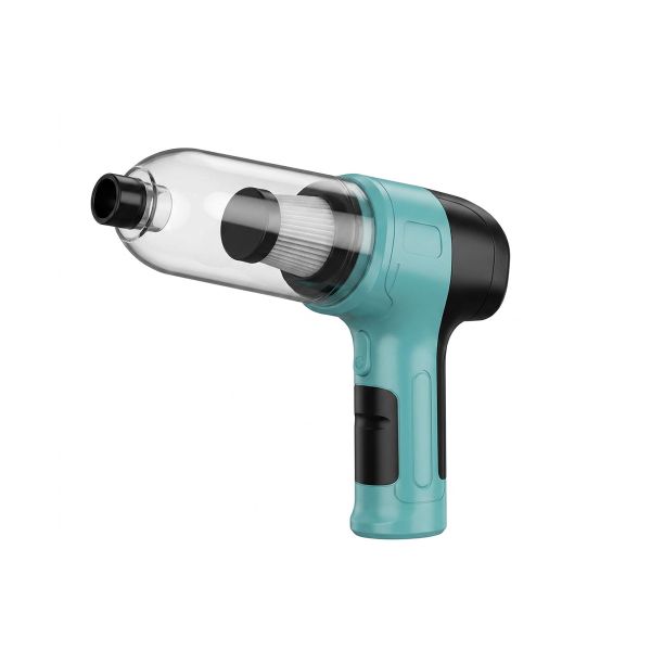Преносима Безжична Прахосмукачка MD12, миещ се филтър, USB зареждане, 120W