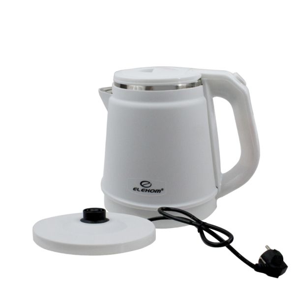Електрическа Кана Elekom ЕК-1867, 1500W, 1,8 L Иноксово казанче, Топлоизолиран корпус